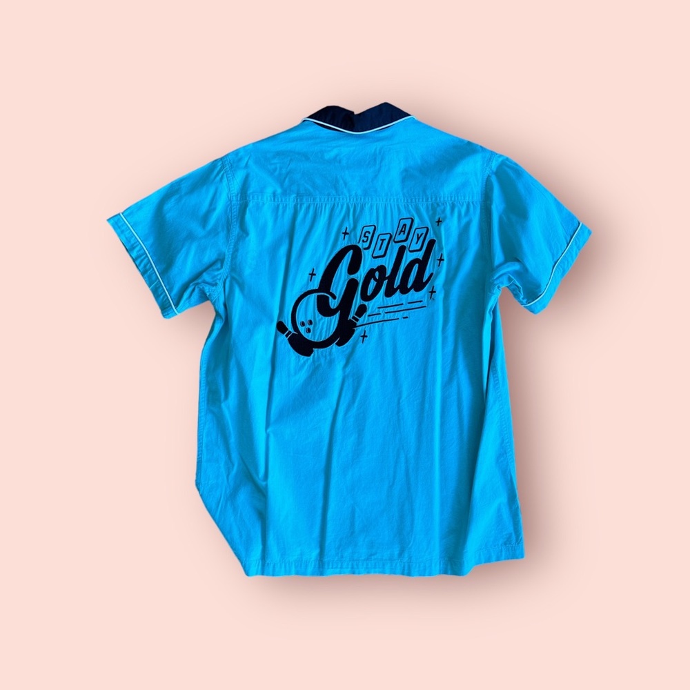 Benny Gold Bowling Shirt L